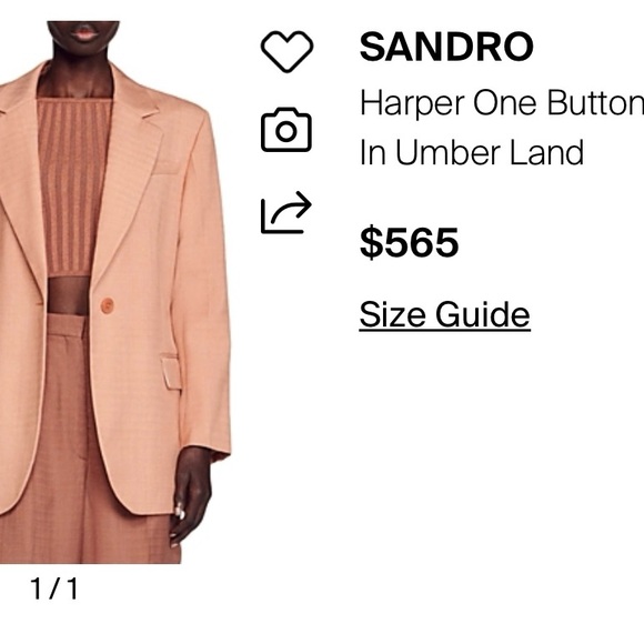 Sandro Blazer - Picture 4 of 15